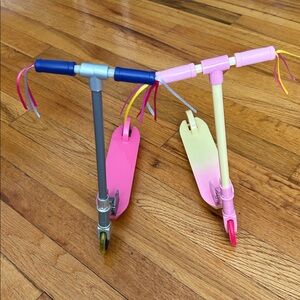 EUC Set of 2 Our Generation Scooters for 18” Dolls